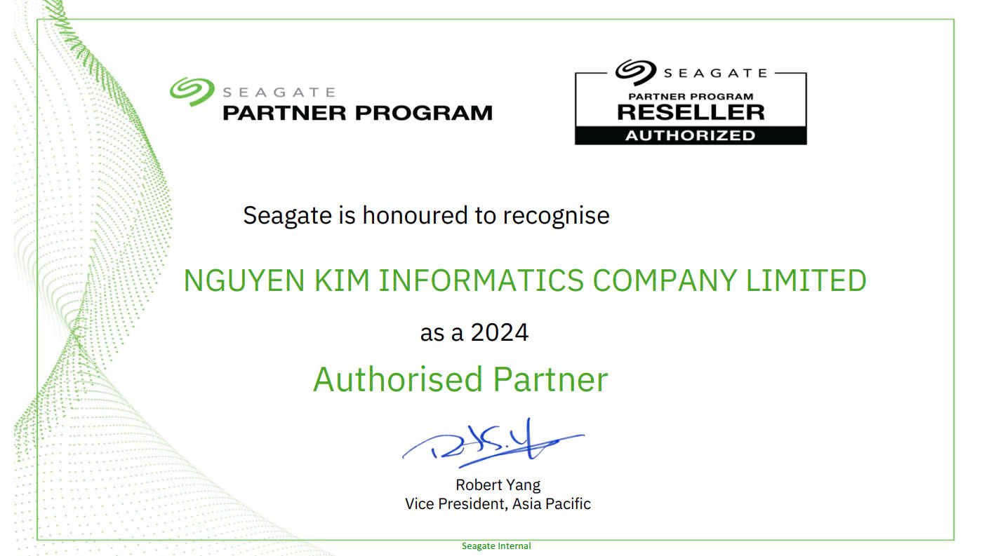 2024 authorised partner Seagate vi tính nguyên kim