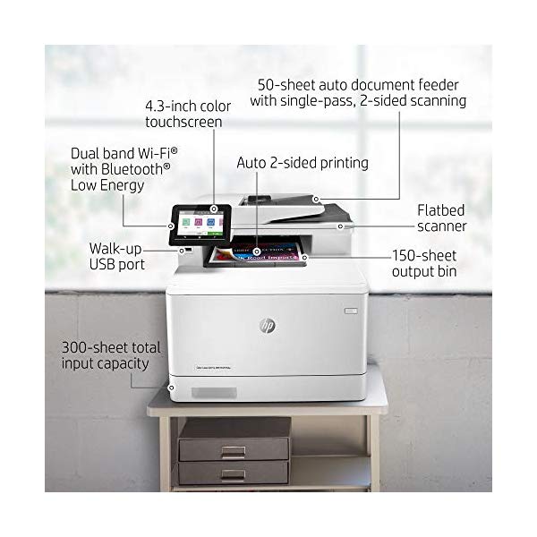 HP Color LaserJet Pro MFP M479FDW Printer W1A81A