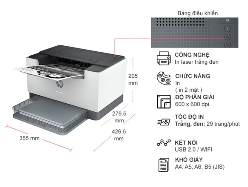 So sánh HP LaserJet M211d (9YF82A) với các dòng máy in văn phòng trong cùng phân khúc