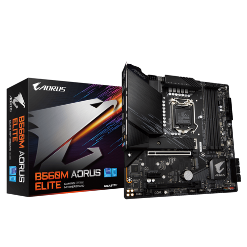 Gigabyte b560m aorus elite горит vga