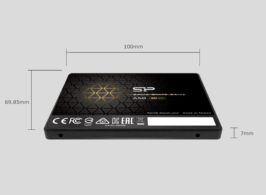 SSD Silicon Power  A58 2.5" SATA III 256GB SP256GBSS3A58A25