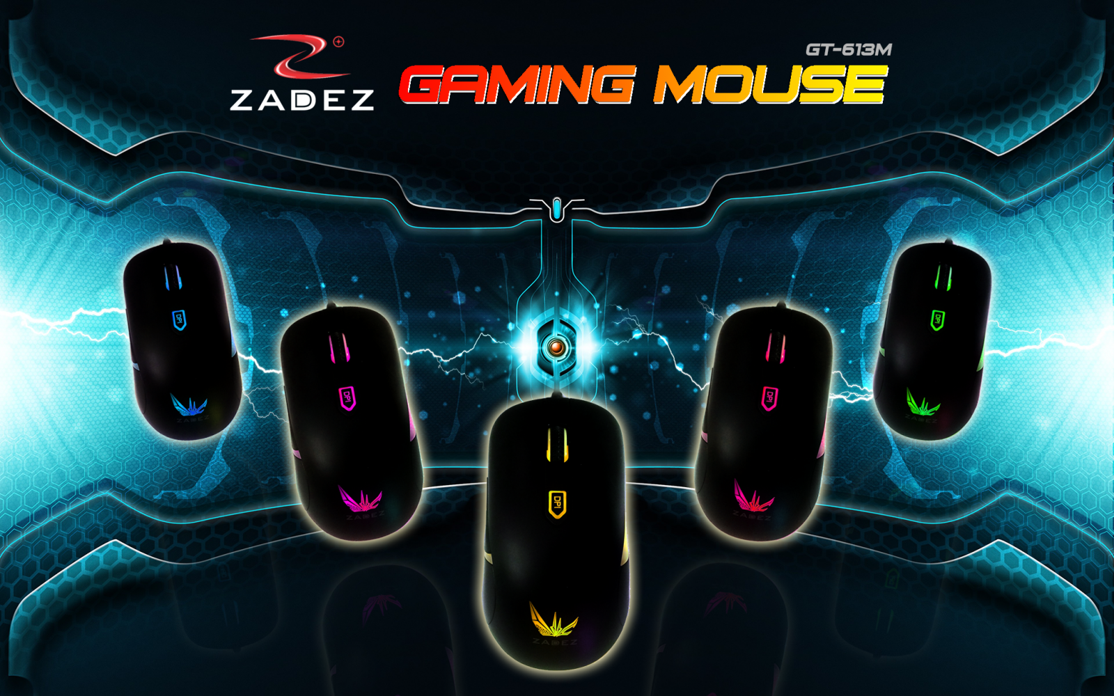 Zadez Gaming Mouse GT-613M