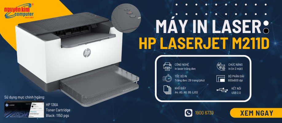 HP LaserJet M211D